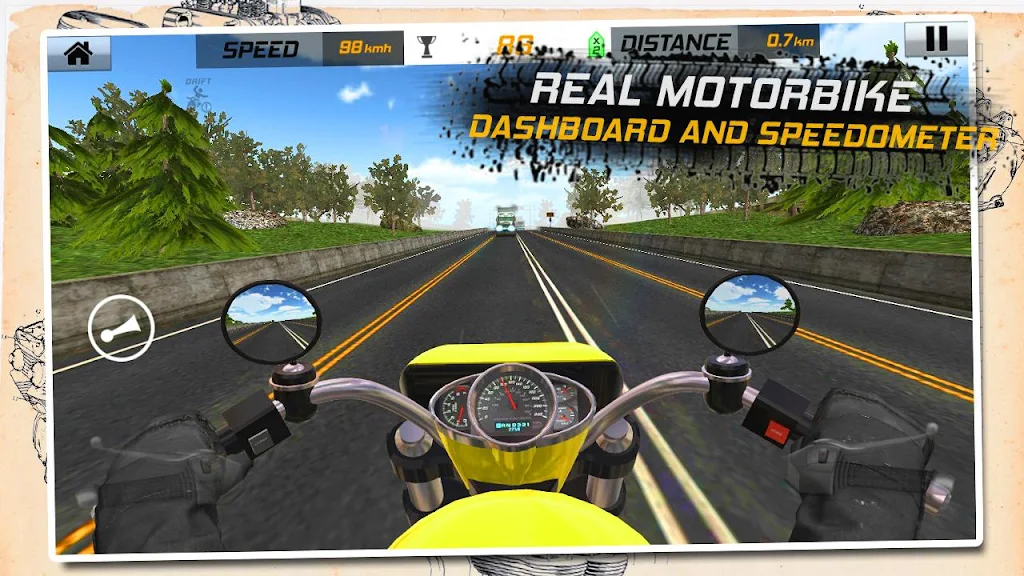 Traffic Rider: Highway Race Screenshot 1 