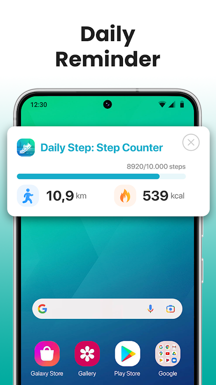 Daily Step: Bước đi bộ Screenshot 7