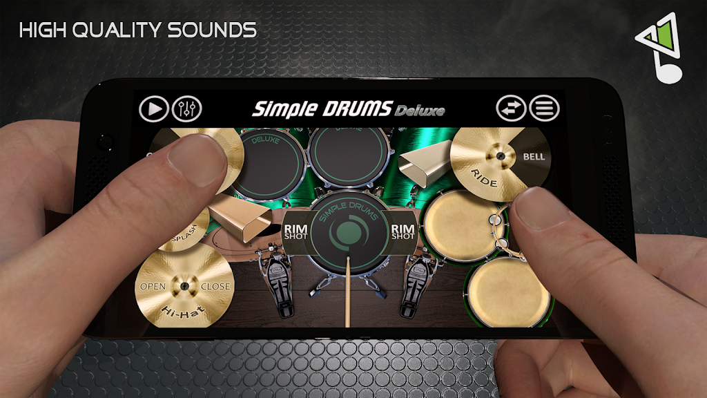 Simple Drums Deluxe - Bộ trống Screenshot 4 