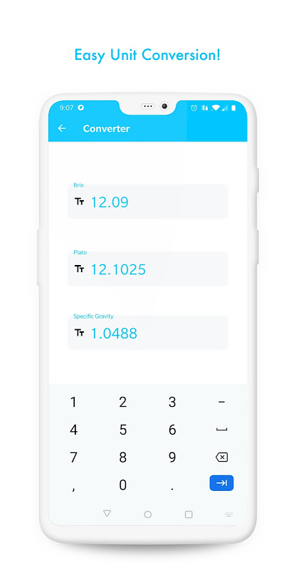 Simple ABV Calculator Screenshot 2 