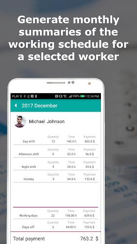 Work time tracking - Worker 24 Screenshot 4 