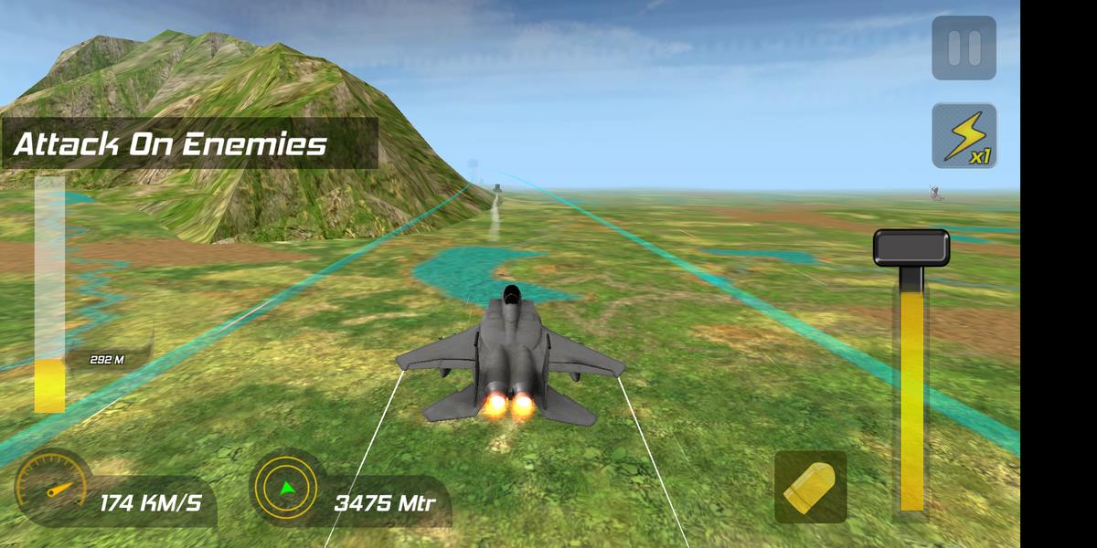 City Airplane Pilot Flight Screenshot 5 