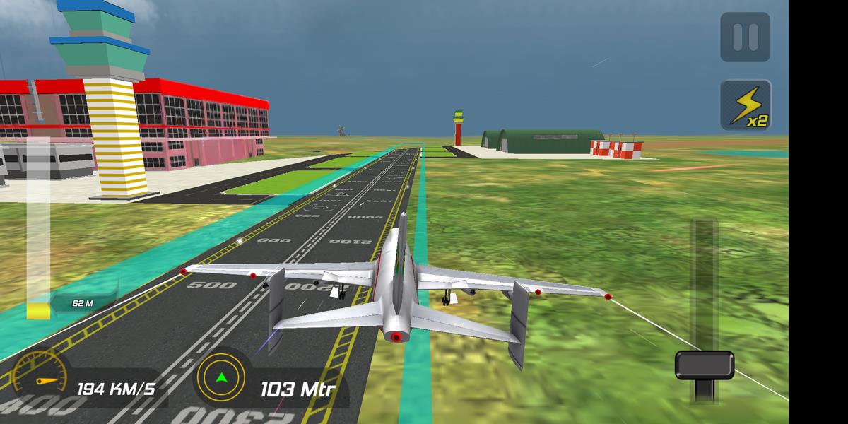 City Airplane Pilot Flight Screenshot 4