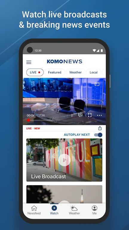 KOMO News Mobile Screenshot 2 