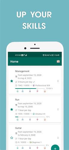 10000 hours - skill tracker Screenshot 1 