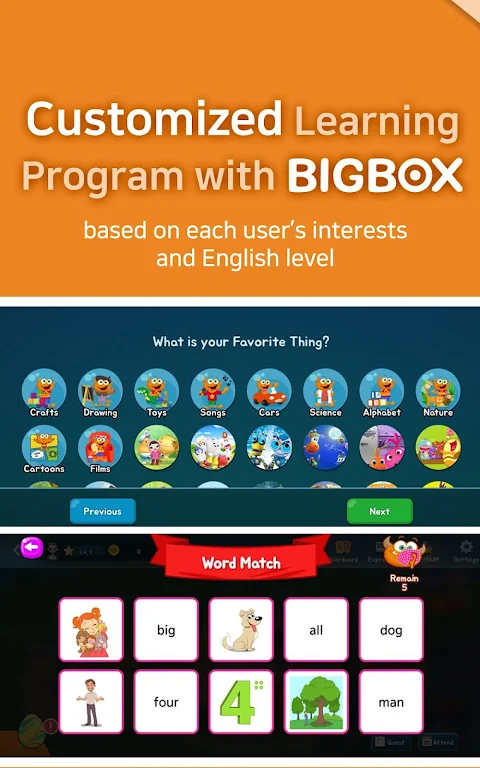 BIGBOX - Fun English Learning Screenshot 16 