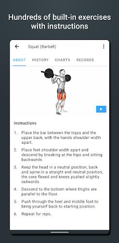 Strong Workout Tracker Gym Log Screenshot 5 