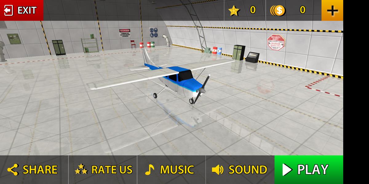 City Airplane Pilot Flight Screenshot 1 