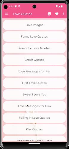 Sweet Love Quotes Screenshot 1 