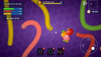 Worms Merge: idle snake game Screenshot 5