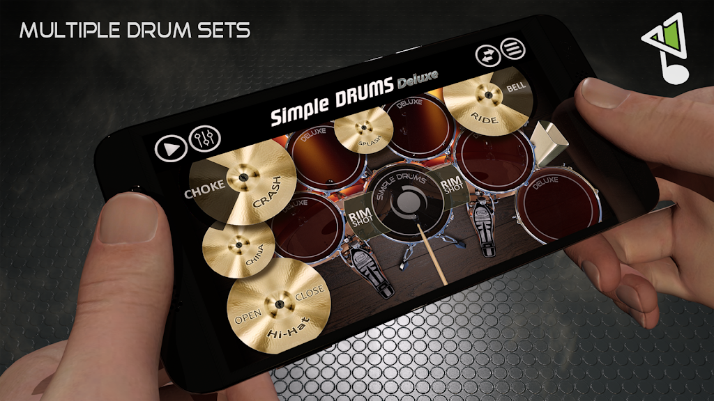 Simple Drums Deluxe - Bộ trống Screenshot 2 