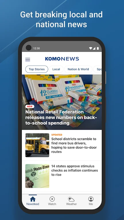 KOMO News Mobile Screenshot 1 