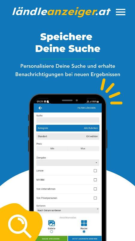 ländleanzeiger Kleinanzeigen Screenshot 1 