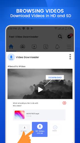 Fast Video Downloader for FB Screenshot 4 