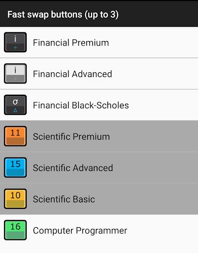 Touch RPN Calculator Screenshot 4