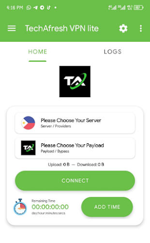 TechAfresh VPN Lite Screenshot 1