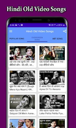 Hindi Old Video Songs Screenshot 4