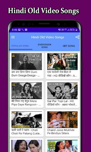 Hindi Old Video Songs Screenshot 2