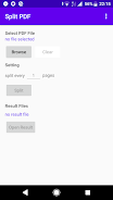 Split PDF Pages Screenshot 1 