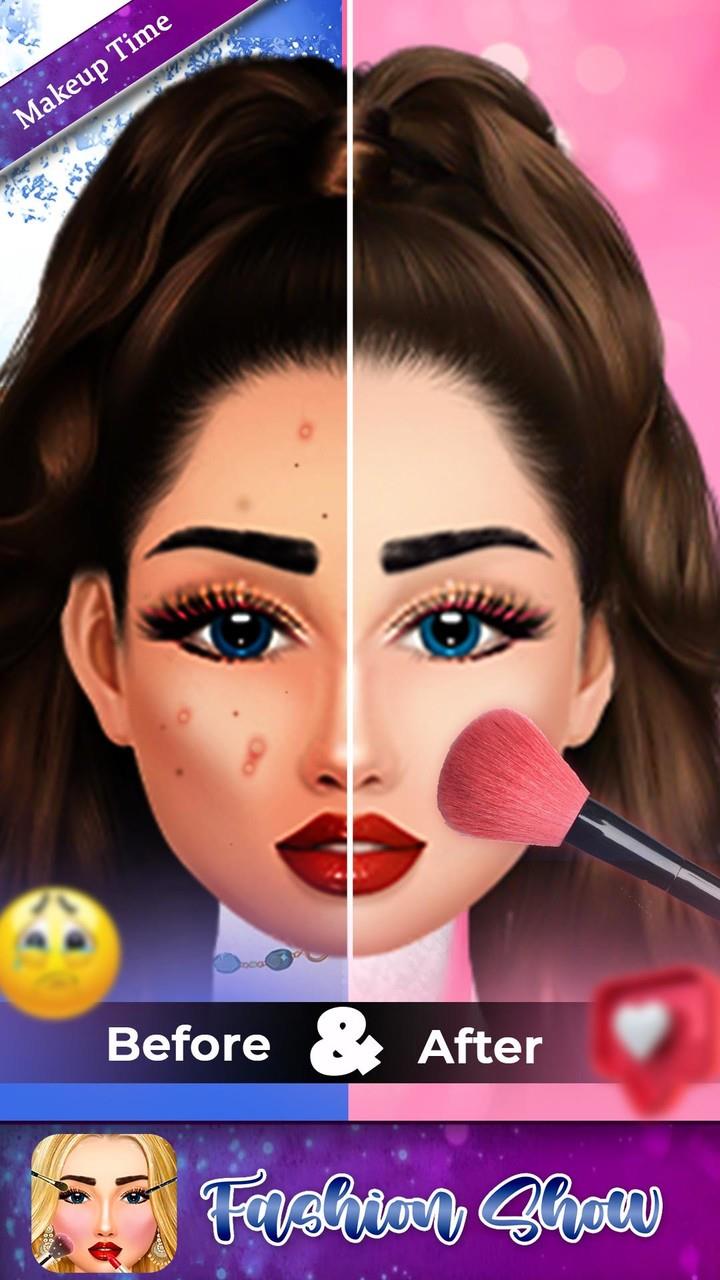 Dress Up: DIY Makeup Games Screenshot 1