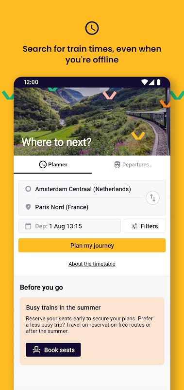 Eurail/Interrail Rail Planner Screenshot 3 