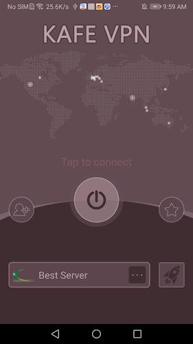 KAFE VPN - Fast & Secure VPN Screenshot 2 