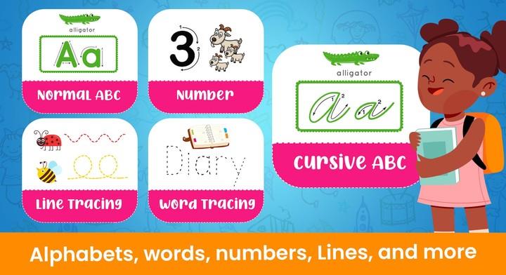 Toddlers ABC Cursive Writing Screenshot 3