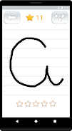 Handwriting Tutor - Portuguese Screenshot 2 