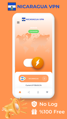 Nicaragua VPN - Private Proxy Screenshot 1 