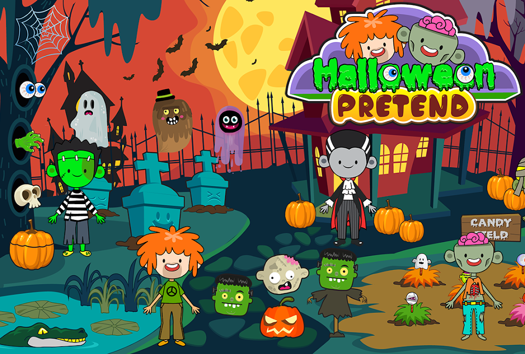 My Pretend Halloween Town Screenshot 2 