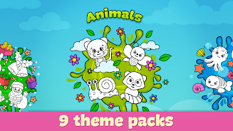 Coloring book - games for kids Screenshot 4