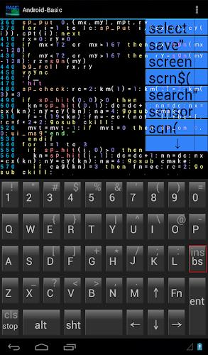 Basic for Android -F Screenshot 1 