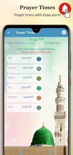 Muslim Prayer Times Azan Quran Screenshot 2 