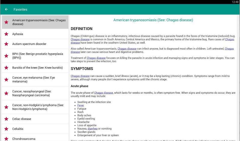 Diseases Dictionary Offline Screenshot 11