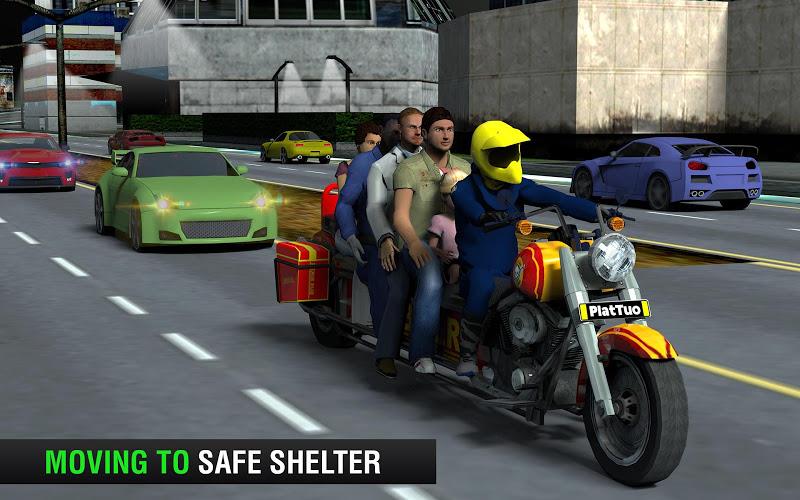 Bus Bike Taxi Bike Games Screenshot 14 