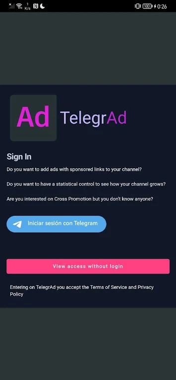 TelegrAd Screenshot 3 