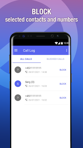 Call Blocker - Block Numbers Screenshot 5 