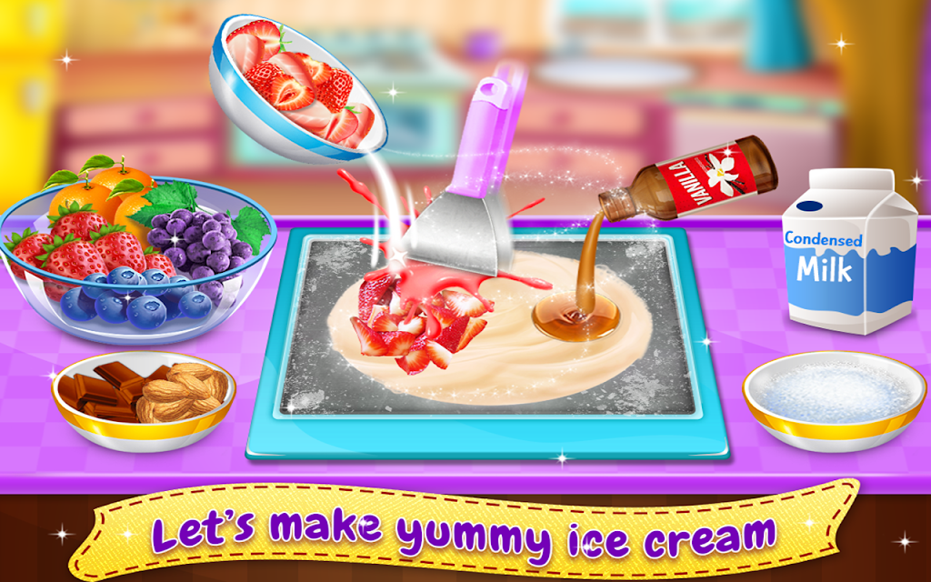 Ice Cream Roll - Stir-fried Screenshot 1 