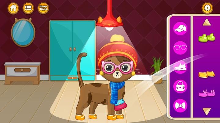 Cute Kitty Cat Care Life Screenshot 2 