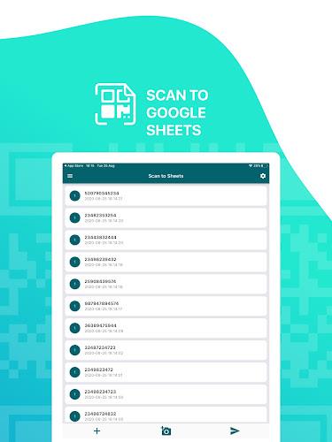 Scan to Google Sheets - QR & B Screenshot 17