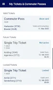 Sydtrafik mobile ticket Screenshot 2 