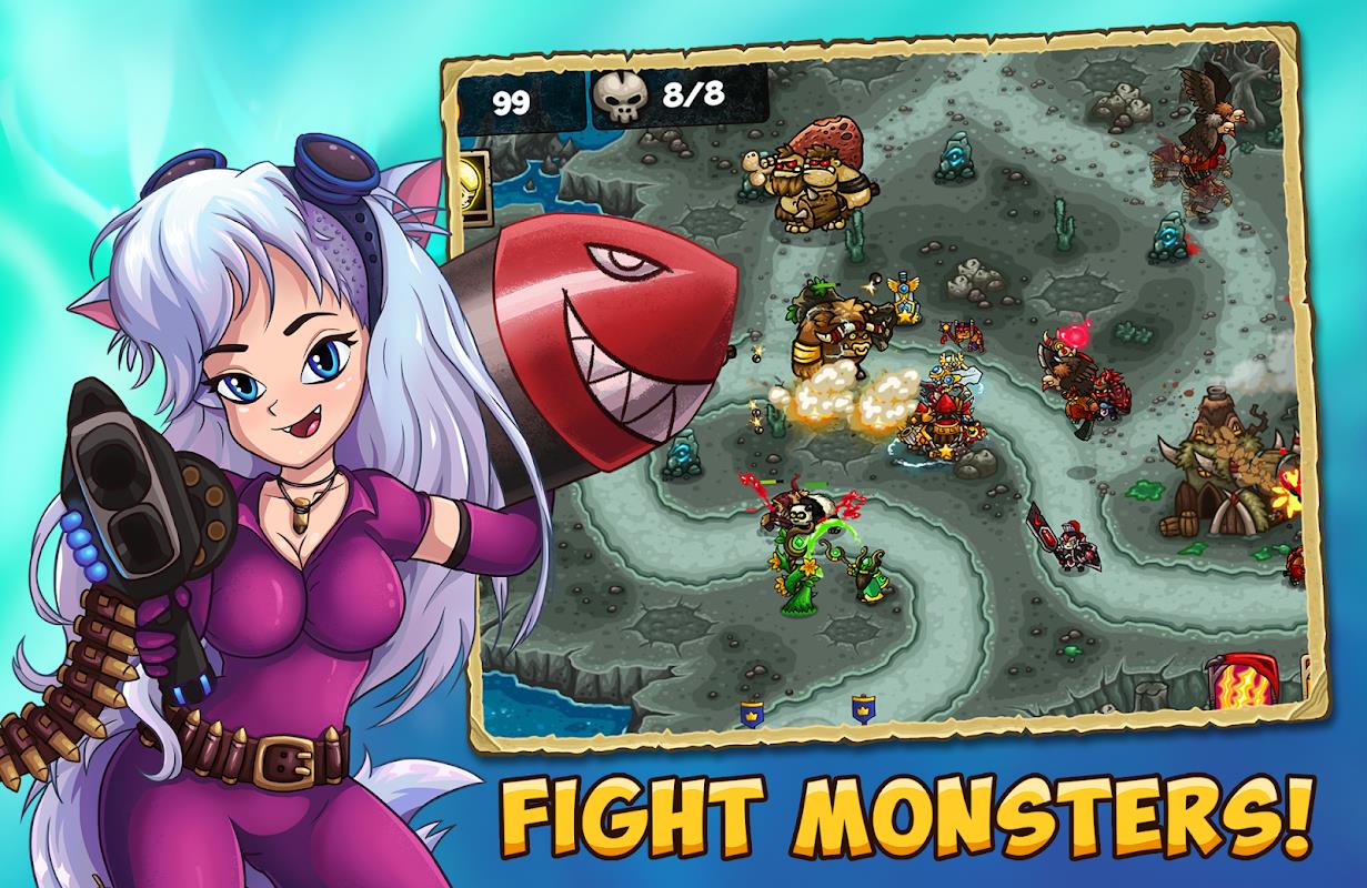 Booblyc TD - cool fantasy tower defense game Screenshot 6 