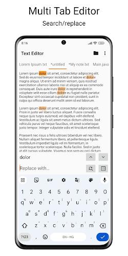 Text Editor - Quick Edit Text Screenshot 1 