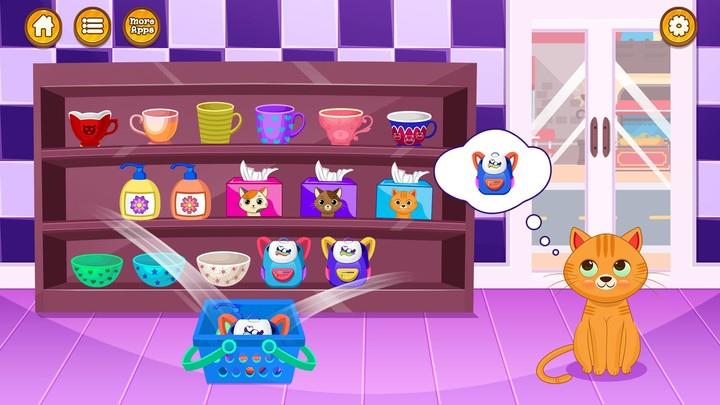 Cute Kitty Cat Care Life Screenshot 5