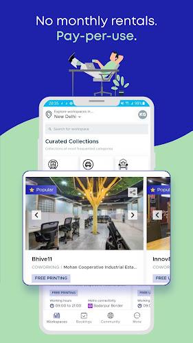myHQ - Coworking Spaces Screenshot 2