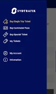 Sydtrafik mobile ticket Screenshot 1