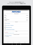 Paychex Benefit Account Screenshot 8 