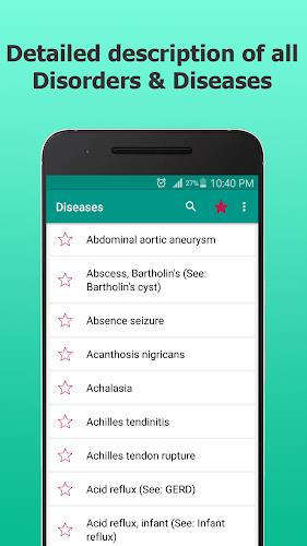 Diseases Dictionary Offline Screenshot 1