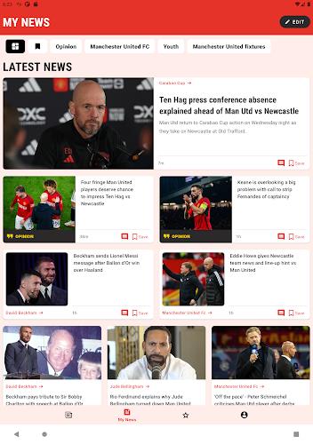 Manchester United News Screenshot 10 