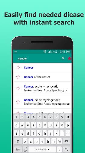 Diseases Dictionary Offline Screenshot 2